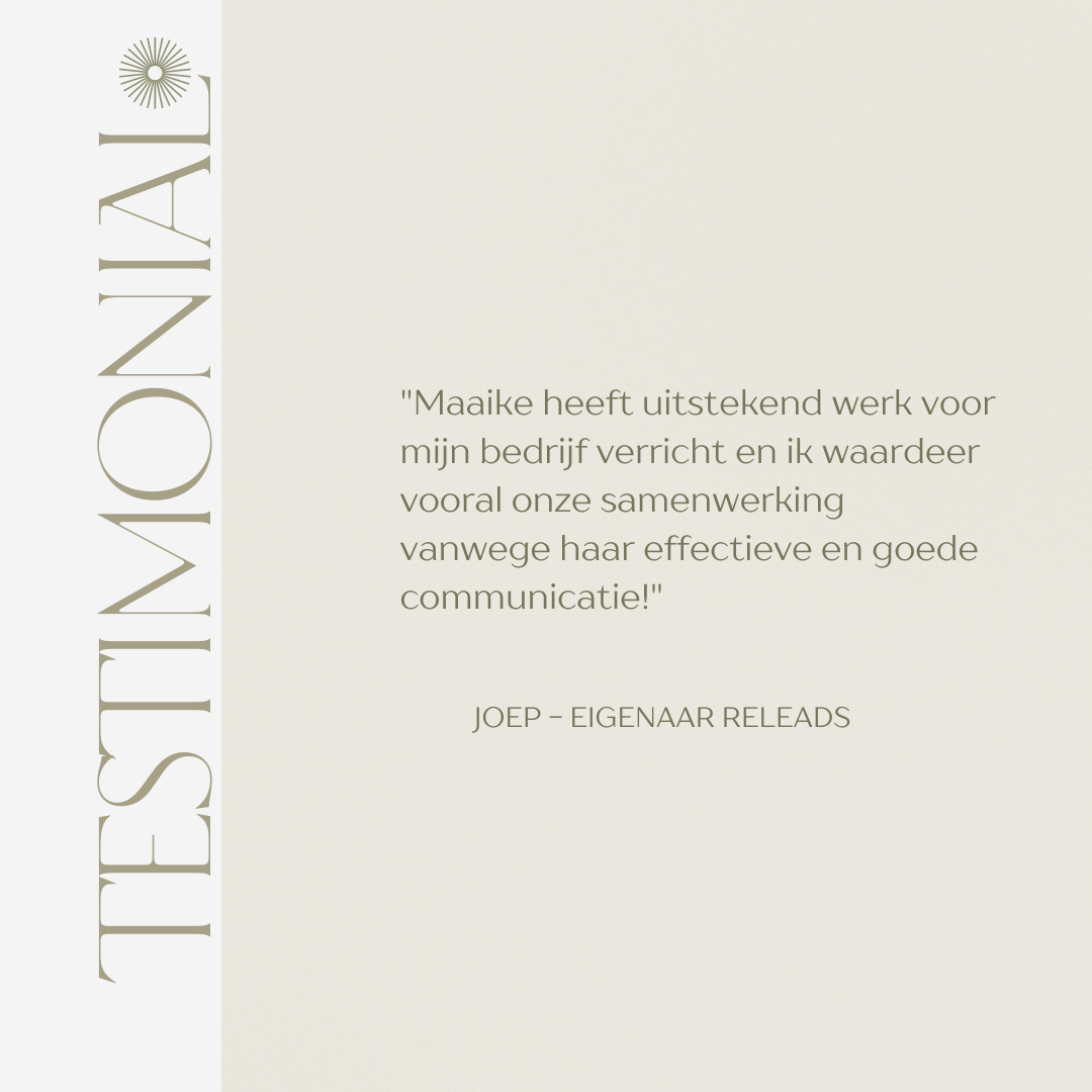 Olive Gentle Testimonial Instagram Post